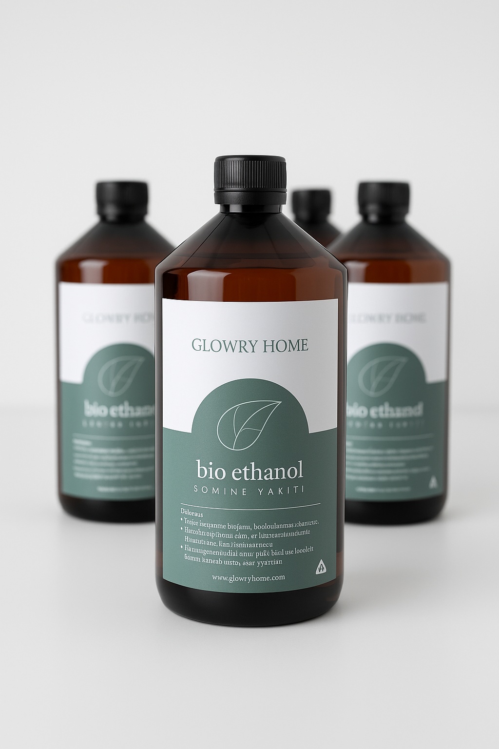 Bio Ethanol Şömine Yakıtı – 1 Litre 