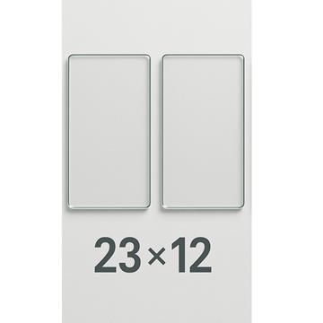 Glow-Core V.1 Masaüstü Şömine Yedek Cam 1 Takım (2 adet)